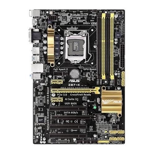 Продати Материнська плата Asus Z87-K (s1150, Intel Z87) за Trade-In у інтернет-магазині Телемарт - Київ, Дніпро, Україна фото