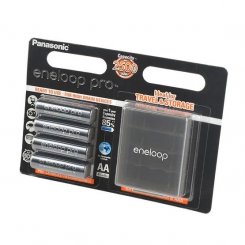 Panasonic Eneloop Pro AA 2500 mAh 4BP+Case (BK-3HCDEC4BE)