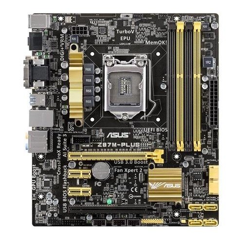 Продати Материнська плата Asus Z87M-PLUS (s1150, Intel Z87) за Trade-In у інтернет-магазині Телемарт - Київ, Дніпро, Україна фото
