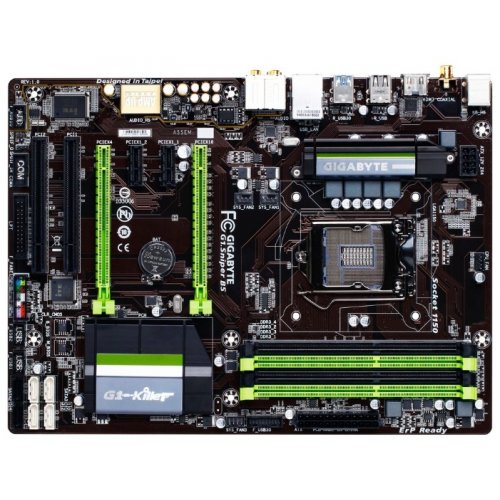 Продать Материнская плата Gigabyte G1.Sniper B5 (s1150, Intel B85) по Trade-In интернет-магазине Телемарт - Киев, Днепр, Украина фото
