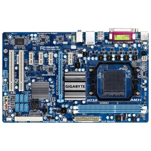 Продати Материнська плата Gigabyte GA-780T-D3L (sAM3+, AMD 760G) за Trade-In у інтернет-магазині Телемарт - Київ, Дніпро, Україна фото