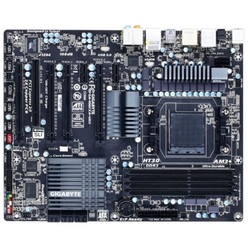 Продати Материнська плата Gigabyte GA-990FXA-UD3 (AM3+, AMD 990FX) за Trade-In у інтернет-магазині Телемарт - Київ, Дніпро, Україна фото