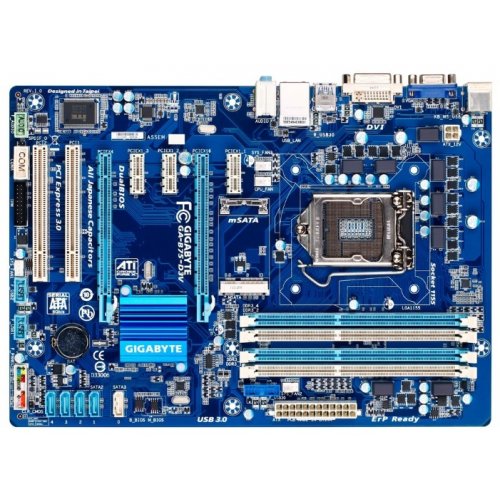 Продать Материнская плата Gigabyte GA-B75-D3V (s1155, Intel B75) по Trade-In интернет-магазине Телемарт - Киев, Днепр, Украина фото