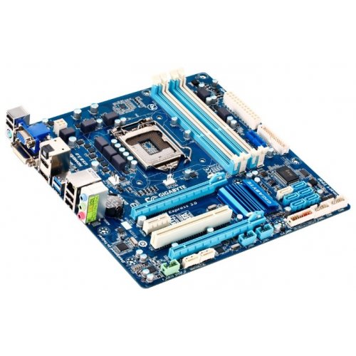 Продать Материнская плата Gigabyte GA-B75M-D3P (s1155, Intel B75) по Trade-In интернет-магазине Телемарт - Киев, Днепр, Украина фото