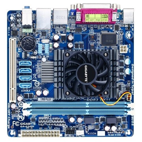 Продать Материнская плата Gigabyte GA-E240N (AMD-E240, AMD A45) по Trade-In интернет-магазине Телемарт - Киев, Днепр, Украина фото