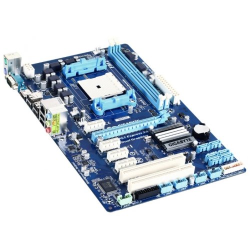 Продати Материнська плата Gigabyte GA-F2A55-DS3 (sFM2, AMD A55) за Trade-In у інтернет-магазині Телемарт - Київ, Дніпро, Україна фото