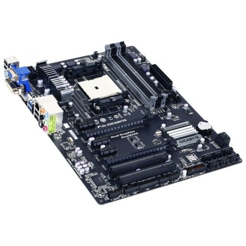 Продати Материнська плата Gigabyte GA-F2A85X-D3H (sFM2, AMD A85X) за Trade-In у інтернет-магазині Телемарт - Київ, Дніпро, Україна фото