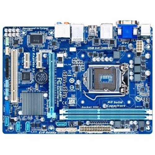 Продати Материнська плата Gigabyte GA-H77M-HD3 (s1155, Intel H77) за Trade-In у інтернет-магазині Телемарт - Київ, Дніпро, Україна фото
