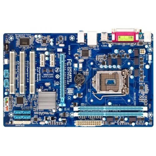 Продати Материнська плата Gigabyte GA-P61A-D3 (s1155, Intel H61) за Trade-In у інтернет-магазині Телемарт - Київ, Дніпро, Україна фото