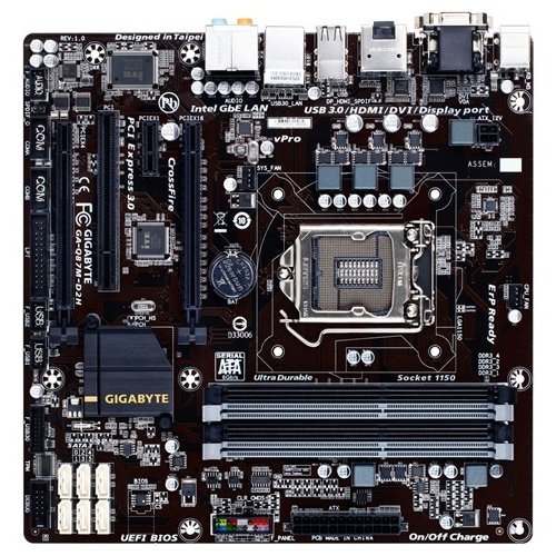 Продати Материнська плата Gigabyte GA-Q87M-D2H (s1150, Intel Q87) за Trade-In у інтернет-магазині Телемарт - Київ, Дніпро, Україна фото