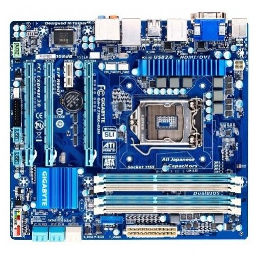 Продати Материнська плата Gigabyte GA-Z77MX-D3H (s1155, Intel Z77) за Trade-In у інтернет-магазині Телемарт - Київ, Дніпро, Україна фото