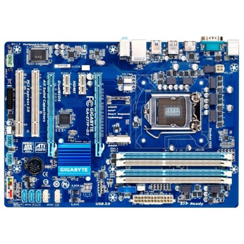 Продать Материнская плата Gigabyte GA-Z77P-D3 (s1155, Intel Z77) по Trade-In интернет-магазине Телемарт - Киев, Днепр, Украина фото