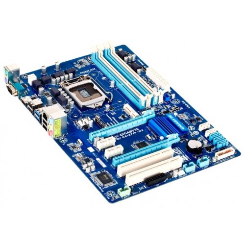 Продать Материнская плата Gigabyte GA-Z77P-D3 (s1155, Intel Z77) по Trade-In интернет-магазине Телемарт - Киев, Днепр, Украина фото