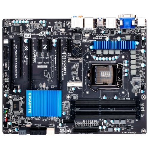 Продати Материнська плата Gigabyte GA-Z77X-D3H (s1155, Intel Z77) за Trade-In у інтернет-магазині Телемарт - Київ, Дніпро, Україна фото