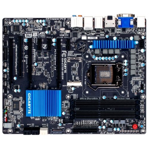 Продати Материнська плата Gigabyte GA-Z77X-UD3H (s1155, Intel Z77) за Trade-In у інтернет-магазині Телемарт - Київ, Дніпро, Україна фото