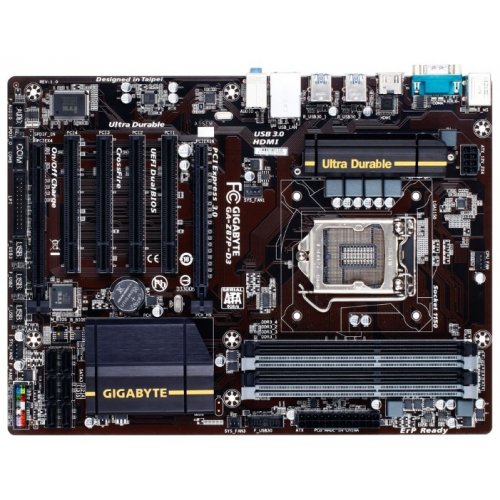 Продать Материнская плата Gigabyte GA-Z87P-D3 (s1150, Intel Z87) по Trade-In интернет-магазине Телемарт - Киев, Днепр, Украина фото