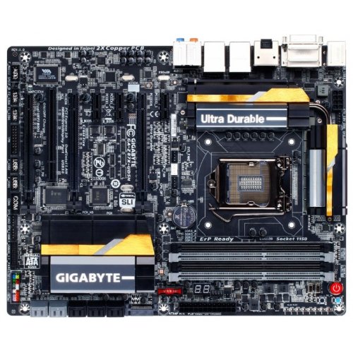 Продати Материнська плата Gigabyte GA-Z87X-UD5H (s1150, Intel Z87) за Trade-In у інтернет-магазині Телемарт - Київ, Дніпро, Україна фото