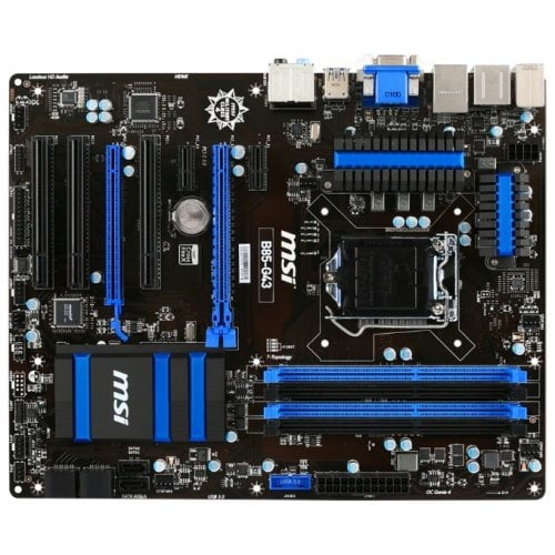 Продати Материнська плата MSI B85-G43 (s1150, Intel B85) за Trade-In у інтернет-магазині Телемарт - Київ, Дніпро, Україна фото