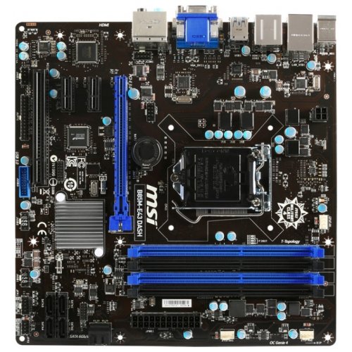 Продать Материнская плата MSI B85M-E43 DASH (s1150, Intel B85) по Trade-In интернет-магазине Телемарт - Киев, Днепр, Украина фото
