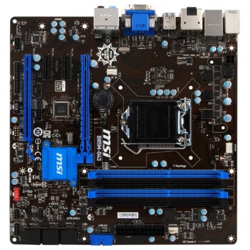 Продати Материнська плата MSI B85M-G43 (s1150, Intel B85) за Trade-In у інтернет-магазині Телемарт - Київ, Дніпро, Україна фото