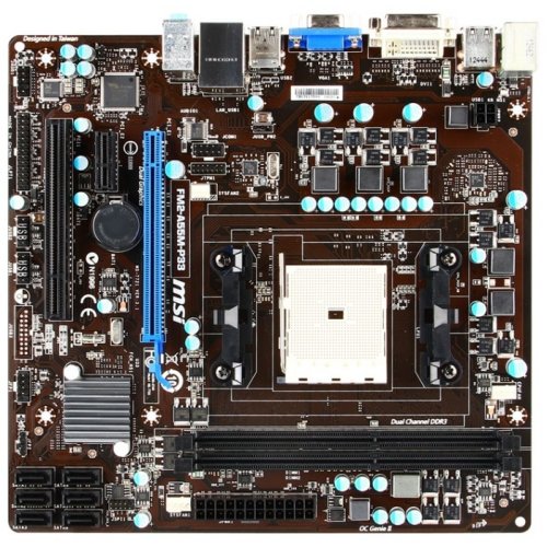 Продать Материнская плата MSI FM2-A55M-P33 (sFM2, AMD A55) по Trade-In интернет-магазине Телемарт - Киев, Днепр, Украина фото
