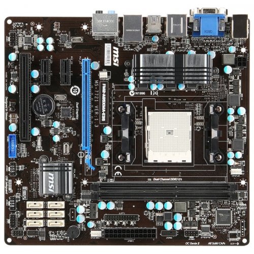 Продати Материнська плата MSI FM2-A85XMA-E35 (sFM2, AMD A85X) за Trade-In у інтернет-магазині Телемарт - Київ, Дніпро, Україна фото