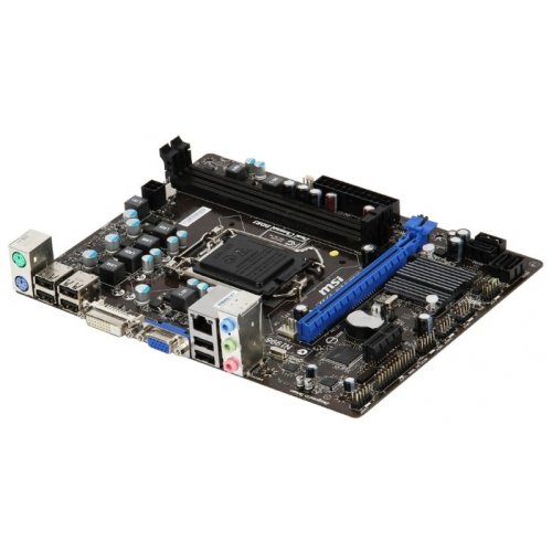 Продати Материнська плата MSI H61M-P20/W8 (s1155, Intel H61) за Trade-In у інтернет-магазині Телемарт - Київ, Дніпро, Україна фото