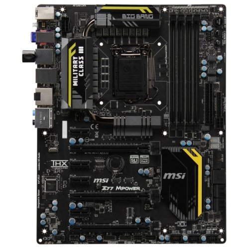 Продать Материнская плата MSI Z77 MPower (s1155, Intel Z77) по Trade-In интернет-магазине Телемарт - Киев, Днепр, Украина фото
