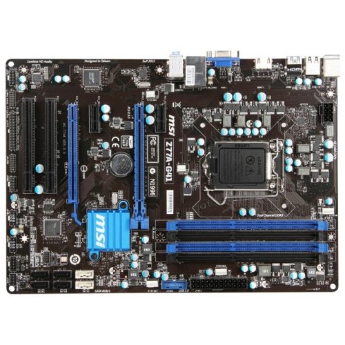 Продати Материнська плата MSI Z77A-G41 (s1155, Intel Z77) за Trade-In у інтернет-магазині Телемарт - Київ, Дніпро, Україна фото