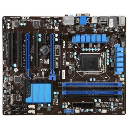 Продати Материнська плата MSI Z77A-G43 (s1155, Intel Z77) за Trade-In у інтернет-магазині Телемарт - Київ, Дніпро, Україна фото