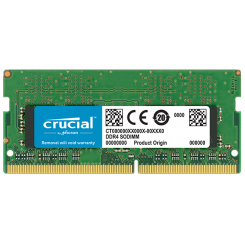 Фото ОЗУ Crucial SODIMM DDR4 4GB 2666Mhz (CT4G4SFS8266)