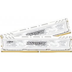 ОЗУ Crucial DDR4 32GB (2x16GB) 2666Mhz Ballistix Sport LT White (BLS2K16G4D26BFSC)