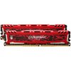 Фото ОЗП Crucial DDR4 8GB (2x4GB) 2400Mhz Ballistix Sport Red (BLS2K4G4D240FSE)