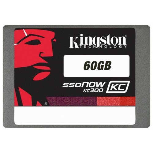 Продати SSD-диск Kingston SSDNow KC300 60GB 2.5" (SKC300S37A/60G) за Trade-In у інтернет-магазині Телемарт - Київ, Дніпро, Україна фото