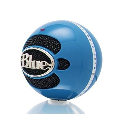 Купить Микрофон Blue Microphones Snowball Electric Blue - цена в Харькове, Киеве, Днепре, Одессе
в интернет-магазине Telemart фото