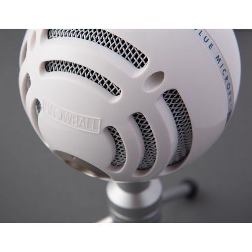Купити Blue Microphones Snowball iCE White - ціна в Києві, Львові, Вінниці, Хмельницькому, Франківську, Україні | інтернет-магазин TELEMART.UA фото