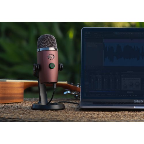 Купить Микрофон Blue Microphones Yeti Nano Red Onyx - цена в Харькове, Киеве, Днепре, Одессе
в интернет-магазине Telemart фото