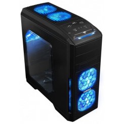 Уценка корпус GAMEMAX G529 без БП (GMMC688490) Black/Blue (Вскрыта упаковка, 119609)