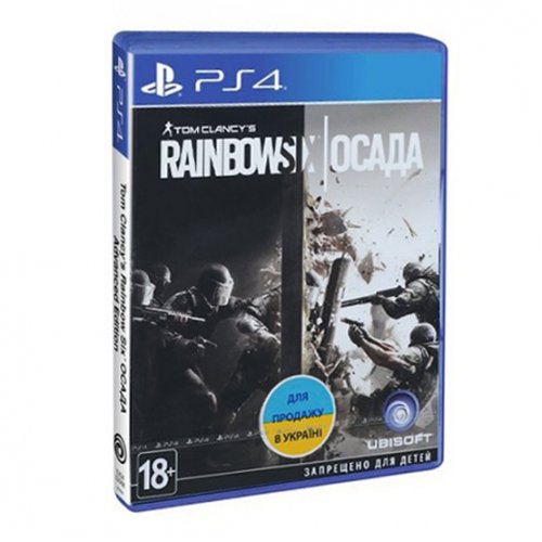 Купить Игра Tom Clancy's. Rainbow Six: Осада (PS4) Blu-ray (8110093) - цена в Харькове, Киеве, Днепре, Одессе
в интернет-магазине Telemart фото