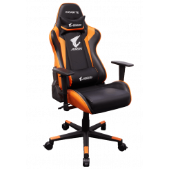 Фото Ігрове крісло Gigabyte AORUS AGC300 (GP-AGC300) Black/Orange