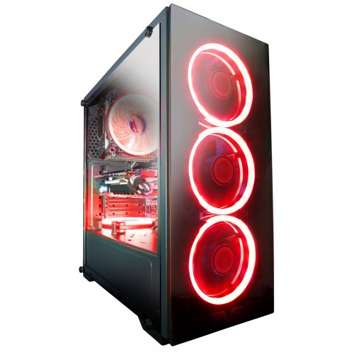 

Frime Wanda Red LED без БП (Wanda-U3-GLS-4RDRF) Black
