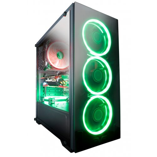 

Frime Wanda Green LED без БП (Wanda-U3-GLS-4GDRF) Black