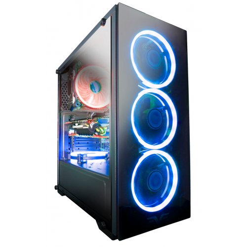 

Frime Wanda Blue LED без БП (Wanda-U3-GLS-4BDRF) Black