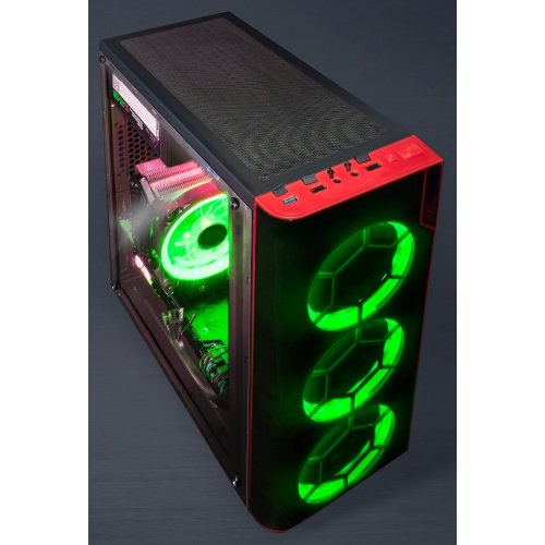 Photo Frime Vision Green LED без БП (Vision-U3-3GSRF-WP) Black/Red