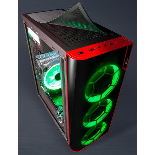 Photo Frime Vision Green LED без БП (Vision-U3-3GSRF-WP) Black/Red