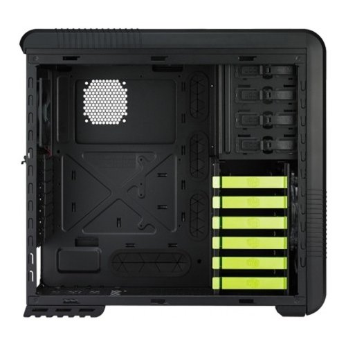 Продати Корпус Cooler Master CM 690 II Advanced nVidia Edition без БП (NV-692A-KWN5) Black/green за Trade-In у інтернет-магазині Телемарт - Київ, Дніпро, Україна фото