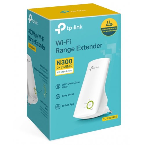 Ретранслятор TP-LINK TL-WA854RE купить в Украине: Киев, Днепр, Харьков, Одесса  | Низкая цена, отзывы, характеристики от TELEMART фото
