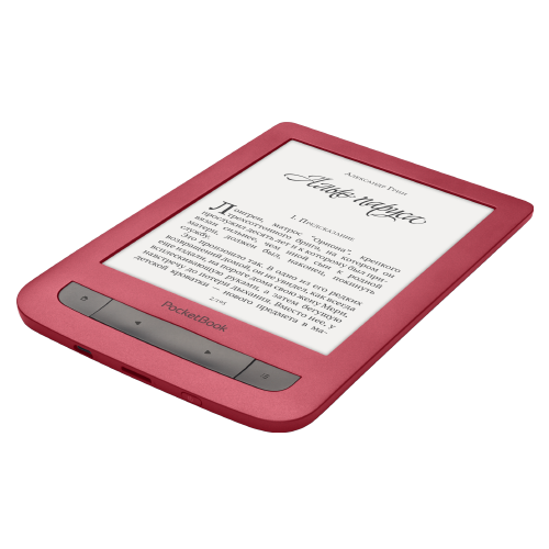 Купити Електронна книга PocketBook 626 Touch Lux 3 (PB626(2)-R-CIS) Red - ціна в Києві, Львові, Вінниці, Хмельницькому, Франківську, Україні | інтернет-магазин TELEMART.UA фото
