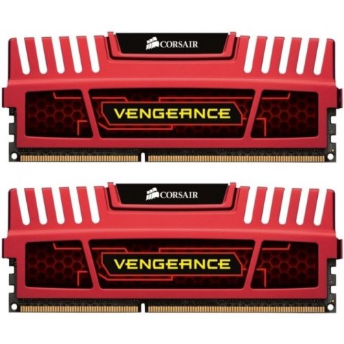 Продати ОЗП Corsair DDR3 16GB (2x8GB) 1866Mhz Vengeance Red (CMZ16GX3M2A1866C10R) за Trade-In у інтернет-магазині Телемарт - Київ, Дніпро, Україна фото