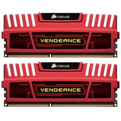 ОЗП Corsair DDR3 8GB (2x4GB) 1600Mhz Vengeance Red (CMZ8GX3M2A1600C9R)